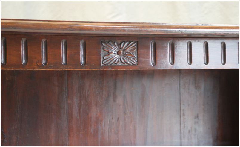 7010 Antique Victorian Mahogany Bookcase (3)